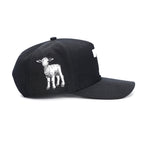 ‘7’ Premium SnapBack - Black/White